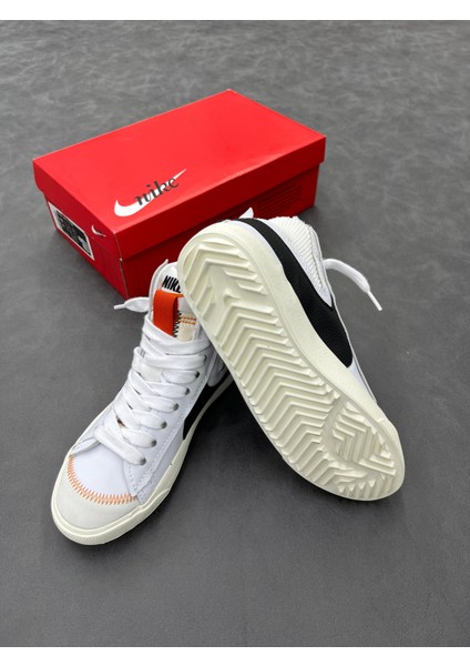 Blazer Mid 77 Jumbo DD3111-100 Günlük Sneaker Mavi Renk Spor Ayakkabı fırsatları