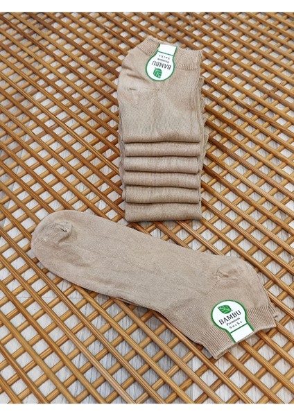 Bambu Patik Erkek 6 Çift Dikişsiz Çorap