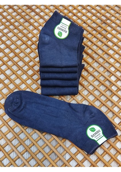 Bambu Patik Erkek 6 Çift Dikişsiz Çorap