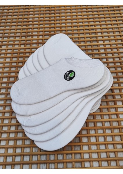 Bambu Sneaker Kadın 12 Çift Dikişsiz Çorap