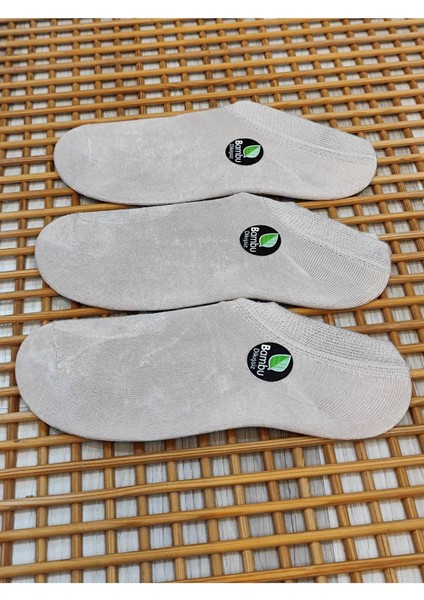 Bambu Sneaker Kadın 3 Çift Dikişsiz Çorap