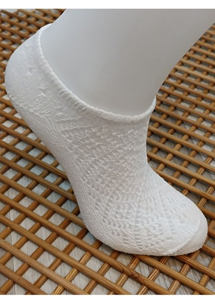 Penye Tığlı Patik Kadın 6 Çift Çorap fiyatları