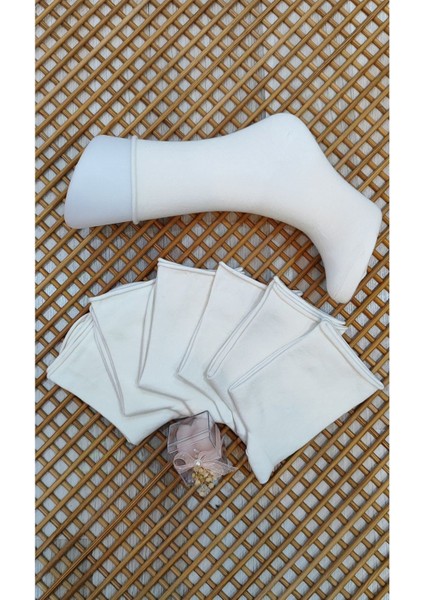 Penye Medikal Dikişsiz Kadın 6 Çift Çorap Lastiksiz