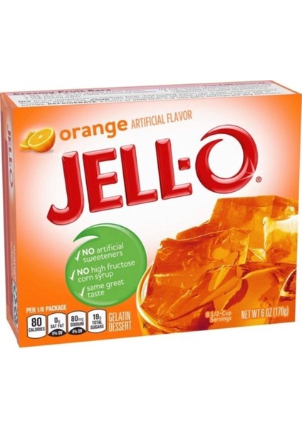 Orange Jelatin Tatlı 170 Gr.
