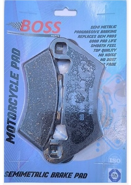Mondial Ressivo 250 Arka Fren Balata Boss OBYS006