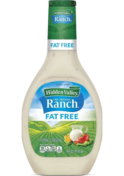 Ranch Fat Free Sos 473 ml.