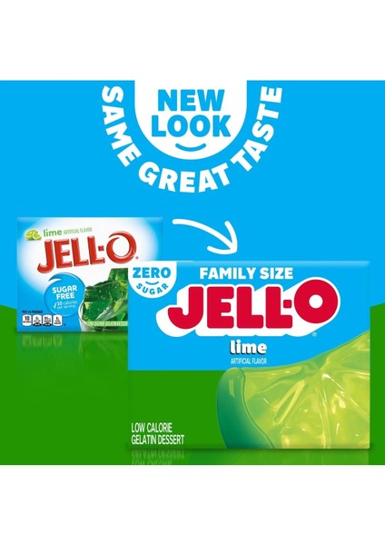 Lime Zero Sugar Family Size 17 gr