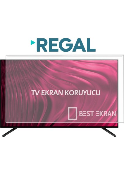 Regal 75" Inç LED OLED QLED Android 4k-8k Smart Televizyon Tv Ekran Koruyucu
