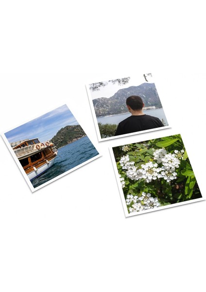 12'li Mini Pola Fotoğraf Baskı – 7x7 cm Kişiye Özel Anı Kartları fiyatları