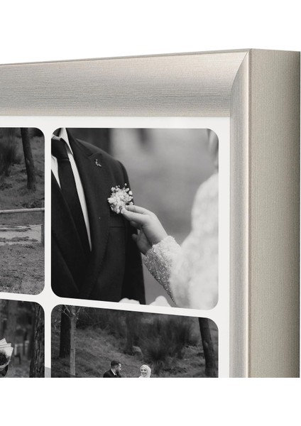 Sevgiliye Hediye Bw 4 Fotoğraflı ve Kişiye Özel 13 x 18 Çerçeve modelleri
