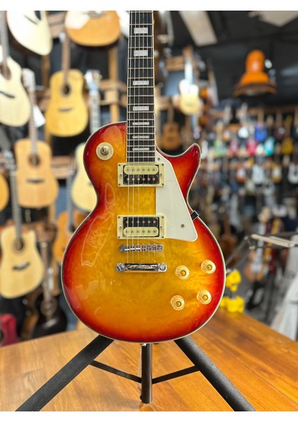 ELP-350SBN Les Paul Kasa Elektro Gitar