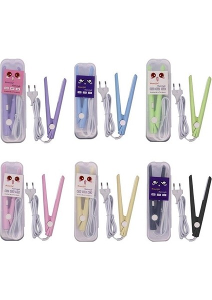 Büro Ev Ofis Personel Saç Bakımı Için Seyahat Tipi Saç Düzleştirici