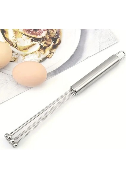 Yeni Nesil Ayarlanabilir Paslanmaz Çelik Metal Boncuk Top Uçlu Yumurta Çırpıcı Sos Karıştırıcı fırsatları