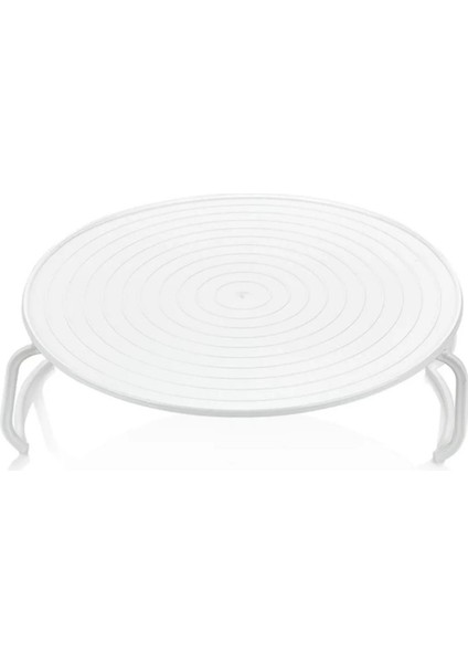 Pratik Katlanabilir Buzdolabı ve Mikrodalga Rafı Ayaklı Isıya Dayanıklı Düzenleyici Raf Beyaz indirimleri