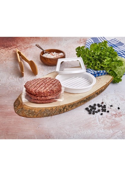 Hamburger ve Köfte Kalıbı Köfte Presi Şekillendirici Burger Press Pratik Köfte Yapma Aparatı fırsatları