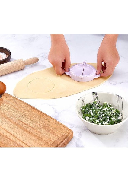 Pratik Ravioli Poğaça Çiğ Börek Mantı Kurabiye Kalıbı Plastik 1 Adet indirimleri