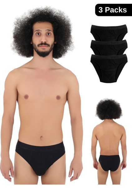 Erkek 3'lü Boxer Yaka Pamuklu Slip Külot – Maksimum Konfor! fiyatları