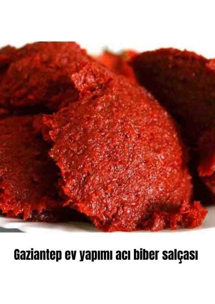 Gaziantep Ev Yapımı Acı Biber Salçası 1 kg