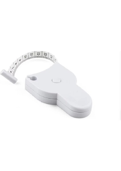 Otomatik Spor Vücut Ölçüm Mezura Bandı Ergonomik Bel Baş Bacak Kalça Basen Ölçüm Mazura fırsatları