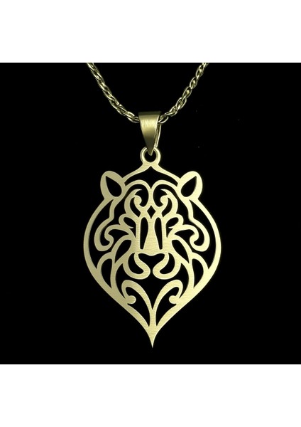 8 Ayar Altın Kolye Ucu Aslan GM3144 1 gr