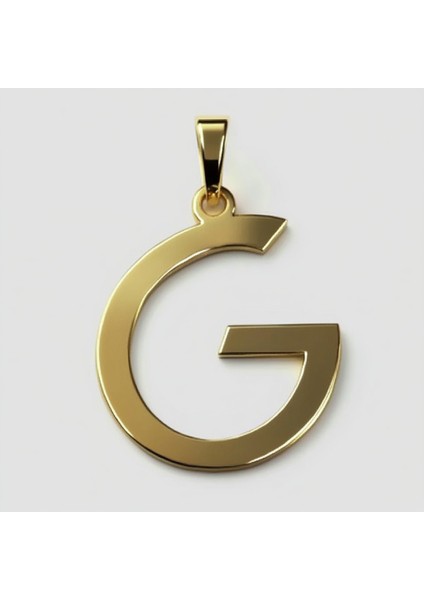 8 Ayar Altın Kolye Ucu Harf G GM2758 1 gr