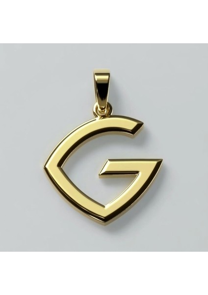8 Ayar Altın Kolye Ucu Harf G GM2765 1 gr