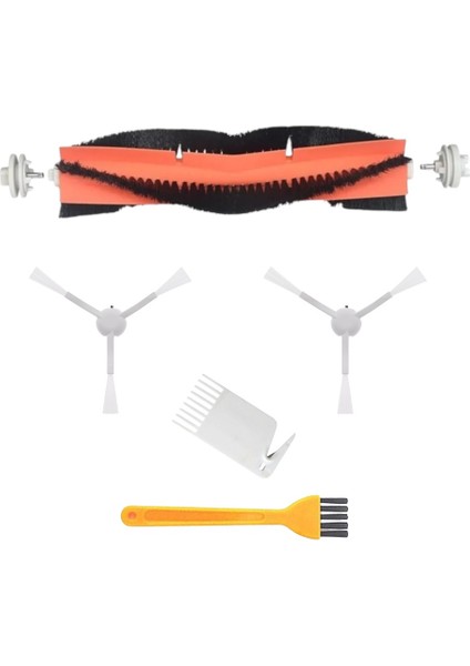 Dreame D9 Robot Süpürge Uyumlu 5'li Temizlik Fırçalı - Yedek Parça Seti