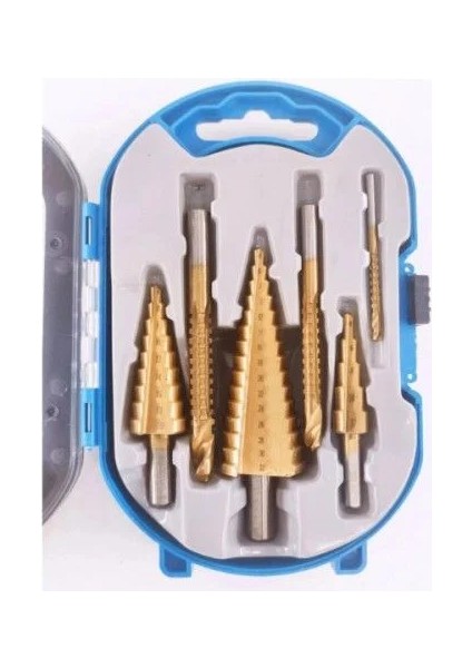 6 Parça Kademeli Matkap Ucu Seti fırsatları