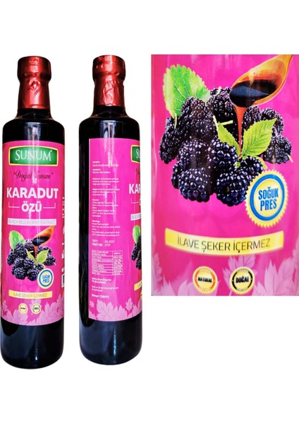 Karadut Özü 700 Gr. Cam Şişe Black Mulberry Extract ( ) fiyatları