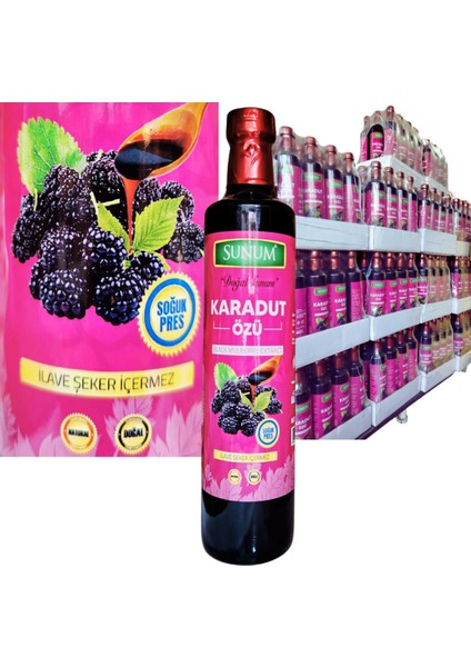 Karadut Özü 700 Gr. Cam Şişe Black Mulberry Extract ( ) modelleri