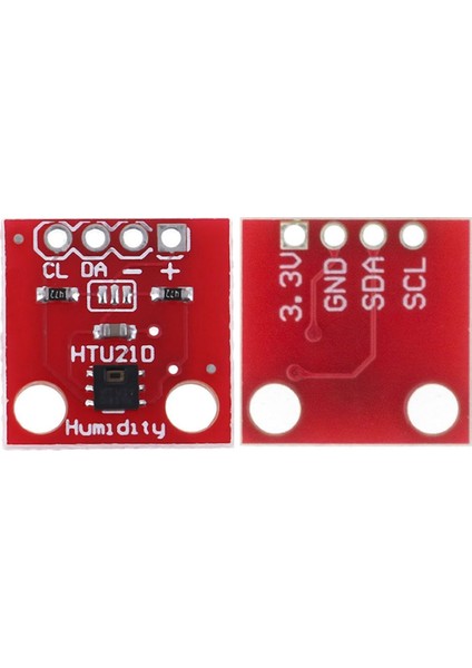 HTU21 3.3V Sıcaklık ve Nem Sensör Modülü Iıc I2C Yüksek Hassasiyet Iıc Dijital Nem Sensörü Klima