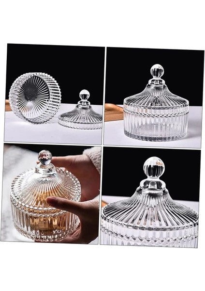 Kesme Kapaklı Cam Şekerlik