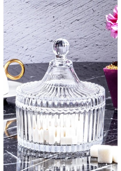 Kesme Kapaklı Cam Şekerlik fiyatları