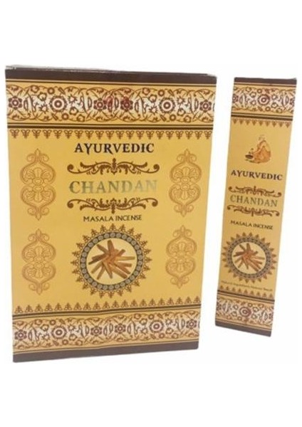 Ayurvedic Chandan Aromalı Tütsü