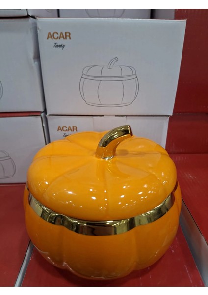 Özel Seri Bal Kabagı Temalı Kase