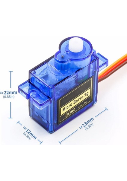 Tower Pro SG90 9gr Micro Servo Motor SG90 Rc Robot Araba Arduino
