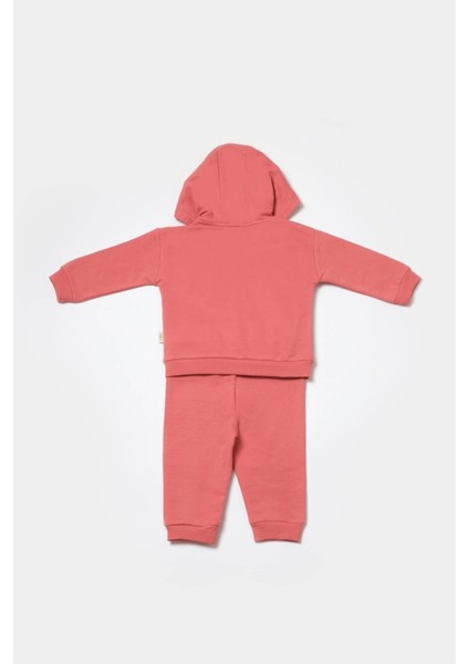 Bebek Kapüşonlu Sweatshirt ve Pantolon Seti, %100 Organik Pamuk, Bebek ve Yenidoğan Serisi - CSY8002 fiyatları