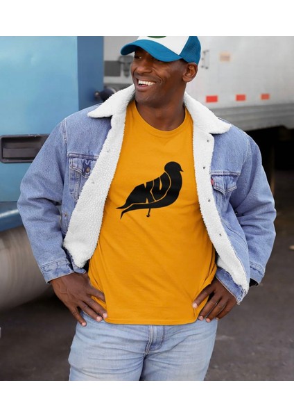 %100 Pamuk Sarı Tişört fırsatları