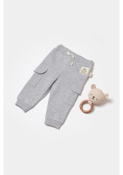 Bebek Cepli Pantolon, %100 Organik Pamuk, Bebek ve Yenidoğan Serisi - CSY8016