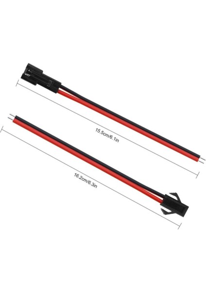 Jst Sm Kablo Çifti 15CM Erkek - Dişi Takım 2 Li Kablo Soketi fırsatları