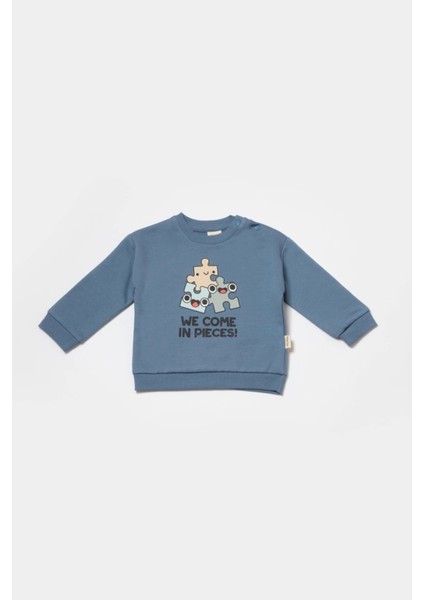 Bebek Uzun Kollu Tişört ve Pantolon Takımı, %100 Organik Pamuk, Bebek ve Yenidoğan Serisi - CSY8025 fiyatları