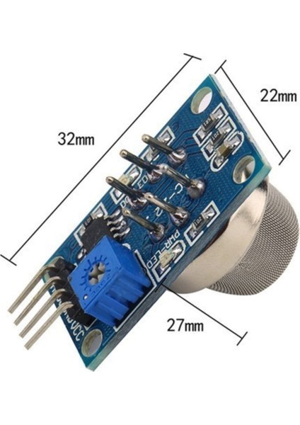 Mq-6 Lpg Gaz Sensör Modül Izobütan Propan Bütan Mq6 modelleri