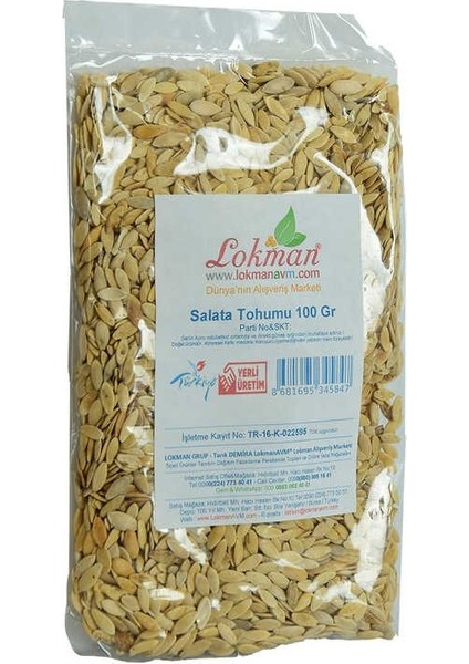 LISINYA214 Salata Tohumu Doğal 100 gr Paket - 334426-1453 modelleri
