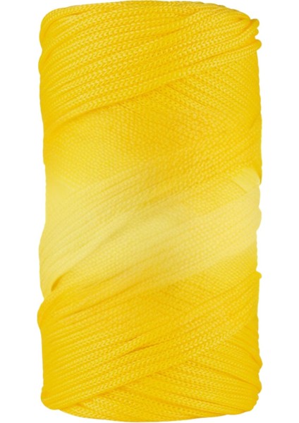 Makrome İpi 3mm Polyester Canlı Sarı