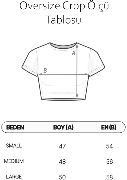 Kadın Oversize Realase Your Bordo Renk Crop