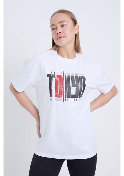 Kadın Oversize Siyah Tokyo T-Shirt fiyatları