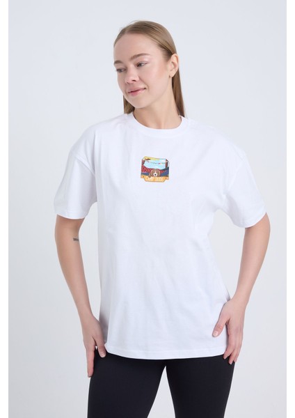 Kadın Oversize Siyah Dude T-Shirt modelleri