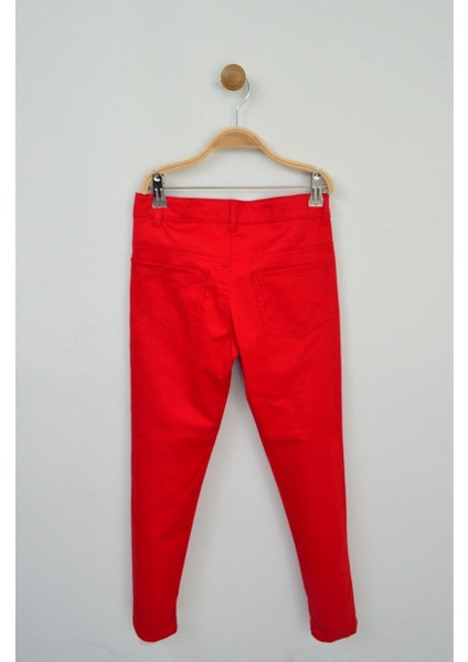 23 Nisan Kırmızı Basic Likralı Unisex Çocuk Pantolon (5-12 Yaş) fiyatları