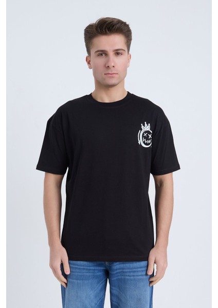 Erkek Oversize Beyaz Streetwear T-Shirt fiyatları