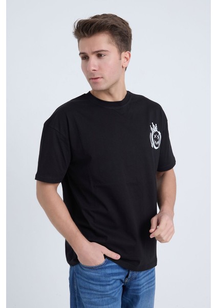 Erkek Oversize Beyaz Streetwear T-Shirt modelleri